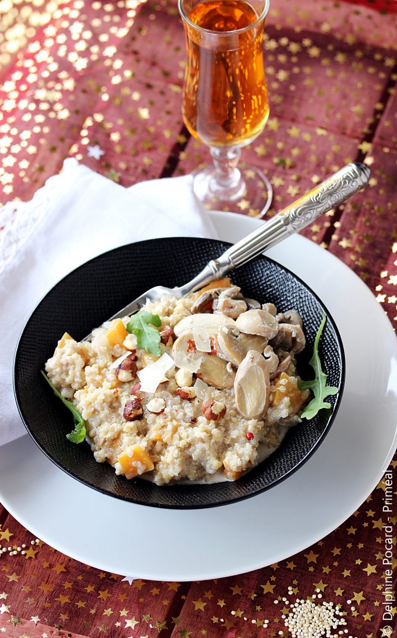 Recette Vegetarienne Risotto De Quinoa Et Butternut Aux Epices
