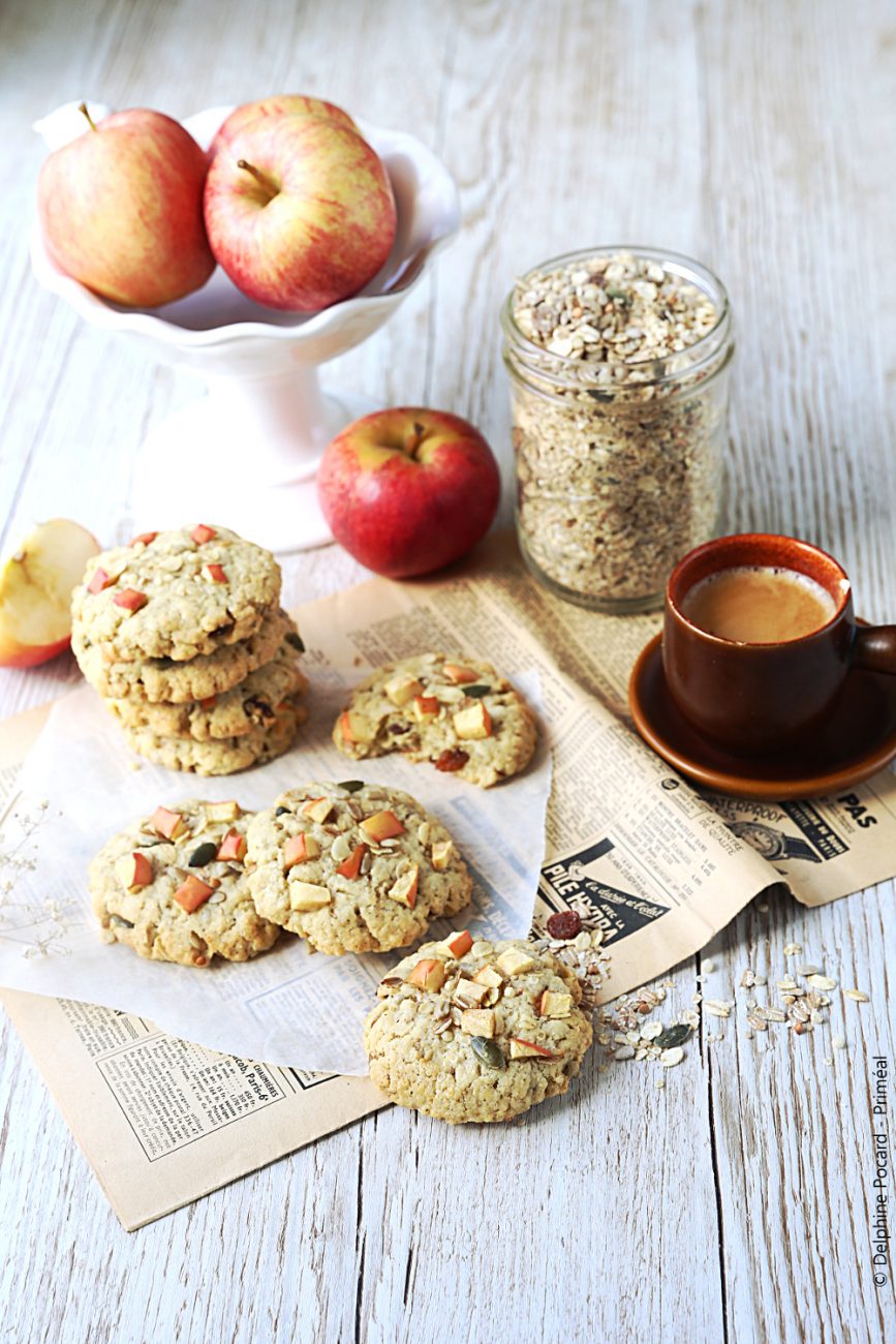 Cookies petit déj’ muesli et pomme